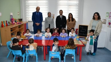 Kaymakam Güneş, anaokulu ziyaret etti