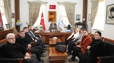 Keleş ve yönetiminden Kargı'ya ziyaret