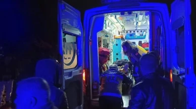 Kontrolden çıkan otomobil takla attı: 3 yaralı