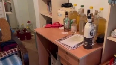 Merzifon'da sahte alkol operasyonu: 2 tutuklama