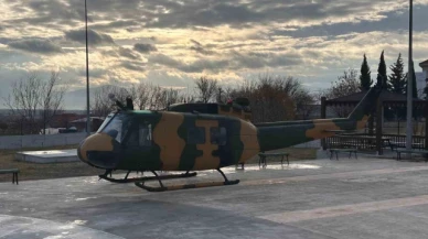 Milli Savunma Bakanlığı'ndan Isparta'ya UH-1 helikopter desteği