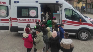Minik Öğrencilere Acil Sağlık Hizmetleri Anlatıldı