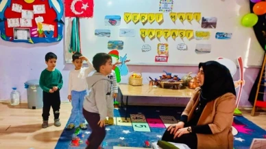 Minik Öğrencilere Eğitimler Devam Ediyor
