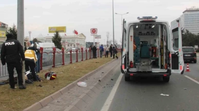 Motosikletin çarptığı yaya hayatını kaybetti