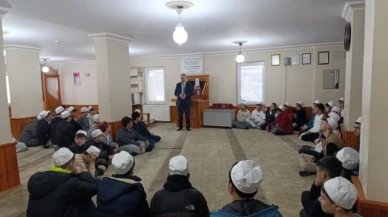 Müftü Bayram'dan Kur'an Kursu'na ziyaret