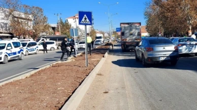 Otomobilin çaptığı yaya yaralandı