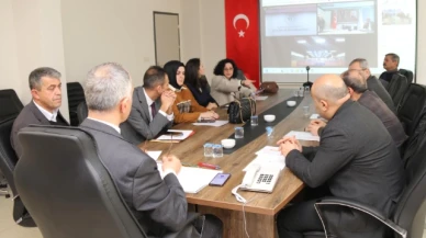 Öztürk Bak başkanlığında yapılan toplantıya VKS üzerinden katıldı