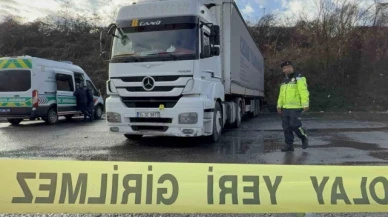 Park halindeki tırın dorsesinde ölü bulundu