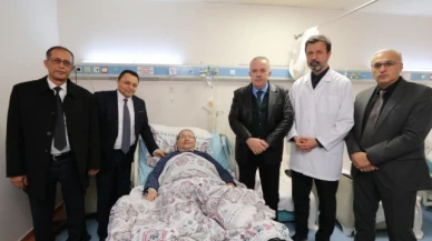Rektör Turabi'den Geçmiş Olsun Ziyareti