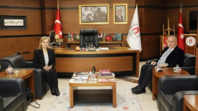 Şahinler'den Turabi'ye veda ziyareti