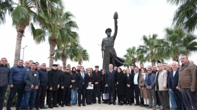 Şehit Asteğmen Kubilay, adına yapılan meydan ve anıtın önünde anıldı