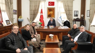 Taşkın ve yönetiminden Kargı'ya ziyaret