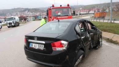 Trafik kazası: 3 yaralı