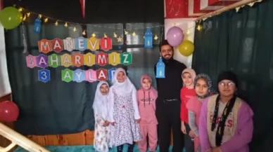 Üç Aylar etkinliği düzenlendi