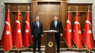 Vali Bakan'dan Vali Tavlı'ya iade-i ziyaret