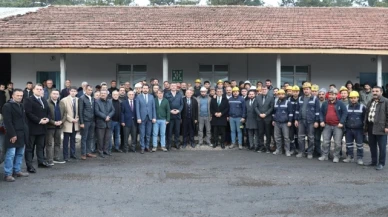 Yeni Çeltek Maden İşletmesi'nde program düzenlendi