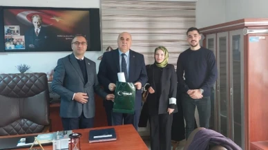 Yeşilay'dan Müdür Gültekin'e Ziyaret