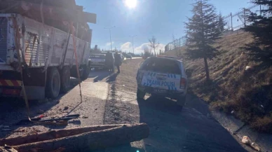 Zincirleme kaza: 1'i polis 6 yaralı