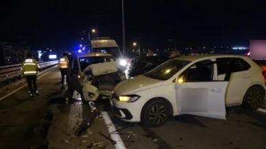 4 araçlı zincirleme kaza: 3 yaralı