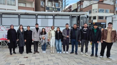 AK Parti Gençlik Kolları'ndan kan bağışı