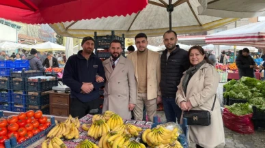 AK Parti pazarcı esnafıyla buluştu