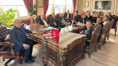 Akgül ve yönetiminden Başkan Erarslan’a nezaket ziyareti