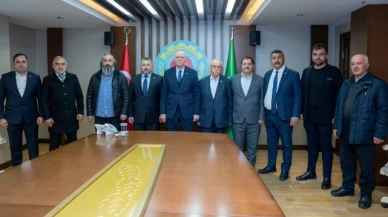 Aktaş ve yönetiminden taziye ziyareti