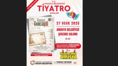 Amasya Belediyesi Tiyatro Günleri Başlıyor