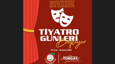 Amasya’da Tiyatro Günleri Başlıyor