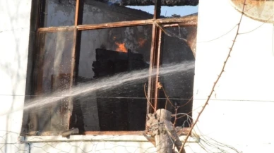 Amasya'da müstakil ev yangında kullanılamaz hale geldi