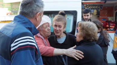 Balkondaki sprey kutuları patladı, mahalleli sokağa döküldü