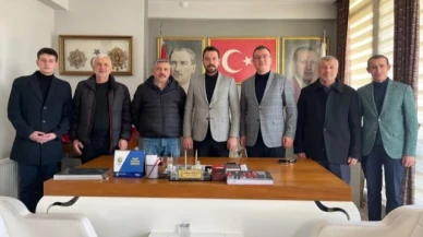Başkan Civek'ten Başkan Keleş'e hayırlı olsun ziyareti