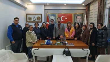 Başkan Keleş'in doğum gününü kutladılar