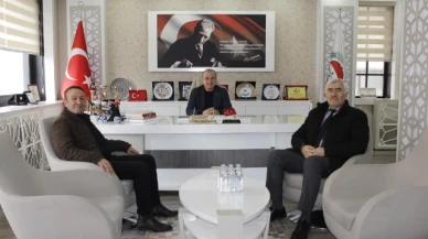 Başkan Kırlangıç Misafirlerini Ağırladı