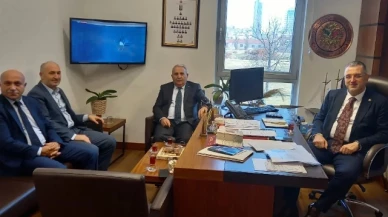 Başkan Şahin, Vekil Çilez'i makamında ziyaret etti