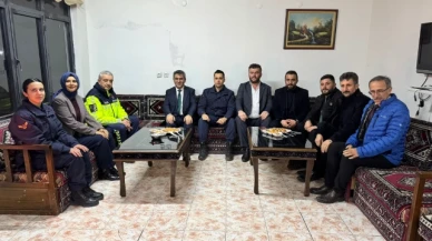 Başkan Uzun'dan yeni yıl ziyaretleri