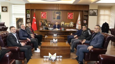 Başkanı Sevindi, Başkan Söylemez’i makamında ağırladı