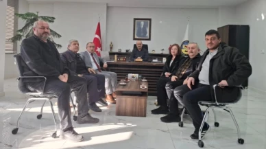 Caba ve yönetiminden Kırılmaz'a hayırlı olsun ziyareti