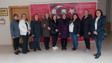 CHP kadın kolları yılın ilk toplantısını gerçekleştirdi
