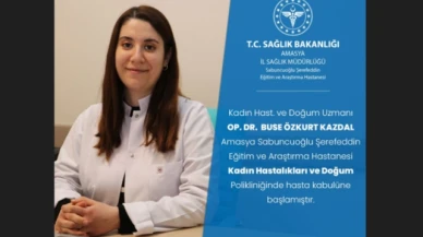 Eğitim ve Araştırma Hastanesi'ne 1 Yeni Doktor