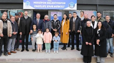 Engelsiz Spor Merkezi Faaliyete Başladı