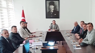 Göynücek'te Vakıf Mütevelli Heyeti Toplantısı Yapıldı
