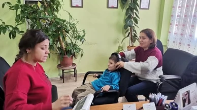 Gümüşhacıköy'de birinci sınıf öğrencilerine işitme tarama testi yapıldı