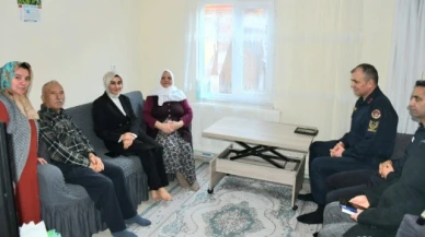 Güneş'ten şehit ve gazi aileler ziyareti