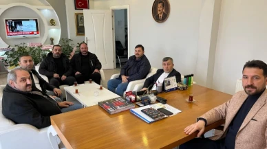 Güven'den Keleş'e ziyaret