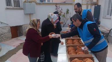 Hacıköy Belediyesi’nden Kandil ikramı