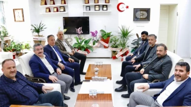 İl Genel Meclisi grubundan Uzun'a hayırlı olsun ziyareti