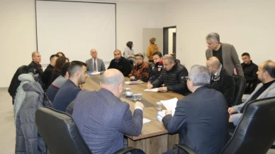 İl Müdür Vekili Gümüş başkanlığında toplantı yapıldı