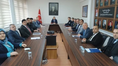 İlçe İdare Şube Başkanları Toplantısı Yapıldı
