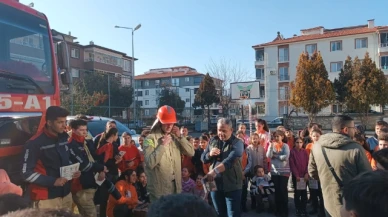 İlköğretim öğrencilerine orman yangınları konulu eğitim verildi